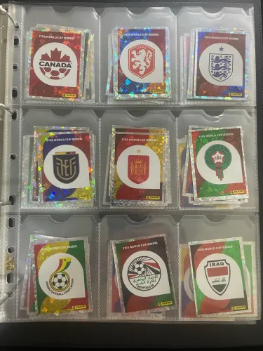 Figurinhas da Copa 2026 Panini Original avulsa Brilhosa Coca-cola