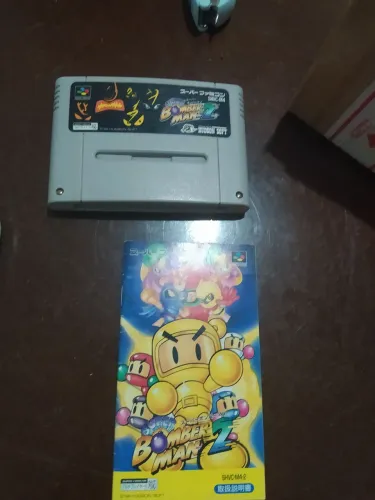 Fita super Bomberman 2 original super famicom+ manual original
