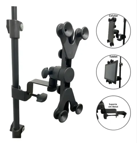 Suporte para celular pedestal