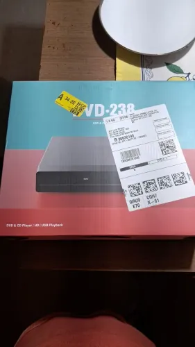 Aparelho DVD e CD