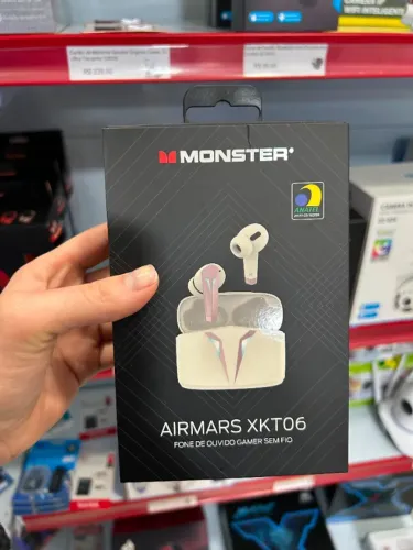 Fone Bluetooth Led Confortável gamer de borrachinha