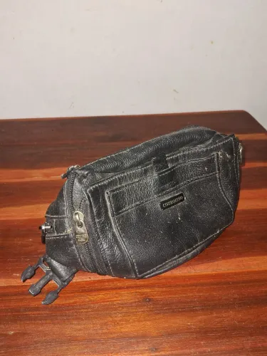 Bolsa de couro pochete courofino