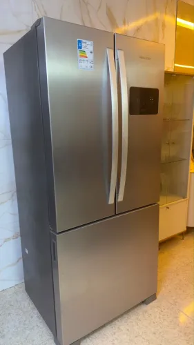 Geladeira Brastemp French Door 554L Inox - BRO85AK