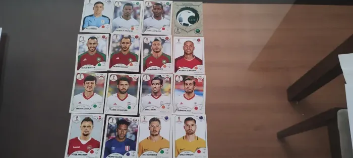 Figurinhas da Copa Rússia