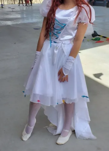Vestido noiva quadrilha adulto
