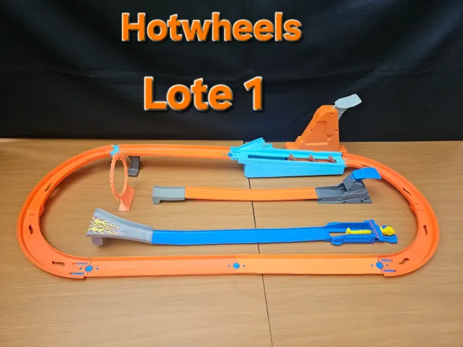 Hotwheels Lote 1 peças de pista