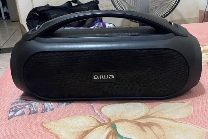 Caixa de som boombox aiwa original