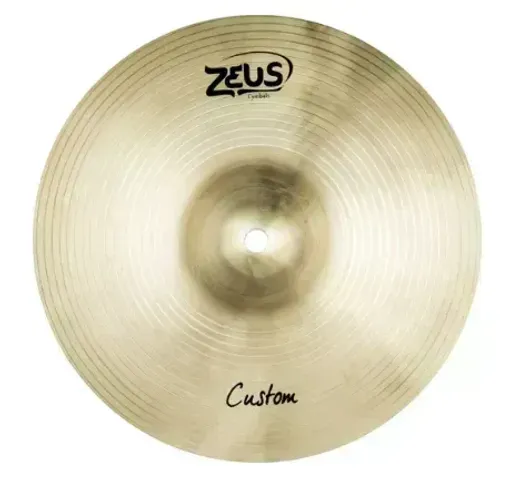 Prato De Bateria Zeus Custom Splash 8'' Bronze B20 Zcs8
