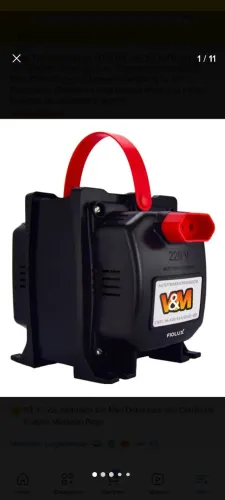 Autotransformador 220v p/ 110v 3000va