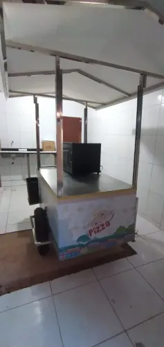 Carrinho Multiuso em Aço Inox , Com Proteção Térmica.