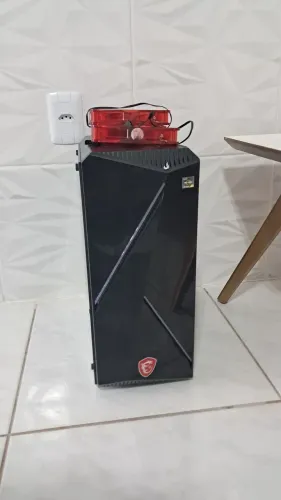 Gabinete Gamer com Vidro Temperado + RGB+ 3 Fans
