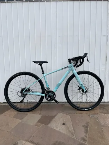 Gravel Felt Broam 60 azul Tam 47 XS shimano Claris nova