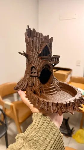 Torre de Dados Árvore - PLA Wood