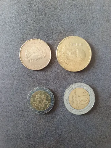 Moedas antigas 