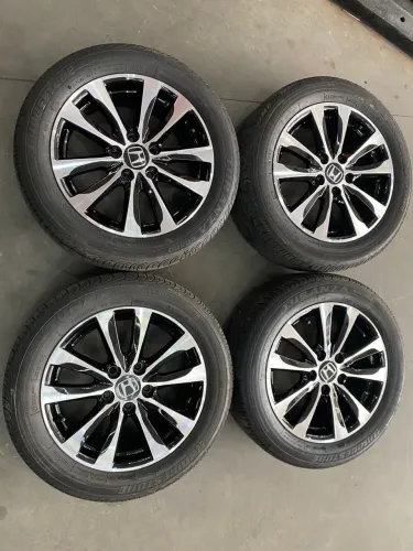 Rodas 16 civic original+ pneus Bridgestone 
