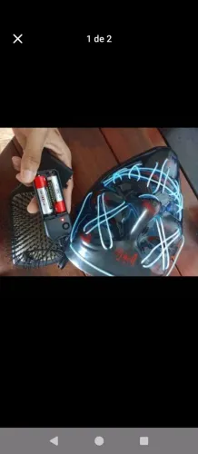 Máscara de led 