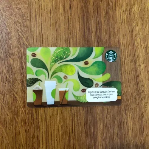 Cartão Starbucks RARO