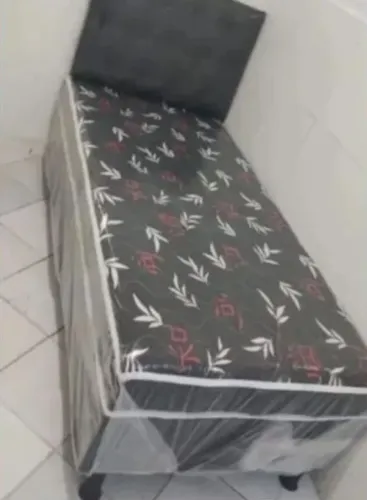 CAMA BOX DE SOLTEIRO - PRONTA ENTREGA - DISPONÍVEL