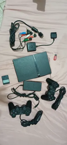 ( Passo cartão ) PS2 original boqueado funcionando cd, com memoricard para jogar pelo HD