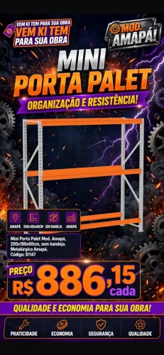Mini porta palet