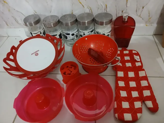 Kit 127 peças de utensílios