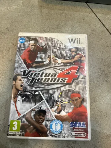 Virtua Tennis 4 - Nintendo Wii Original | Mídia Física | Sega | PAL