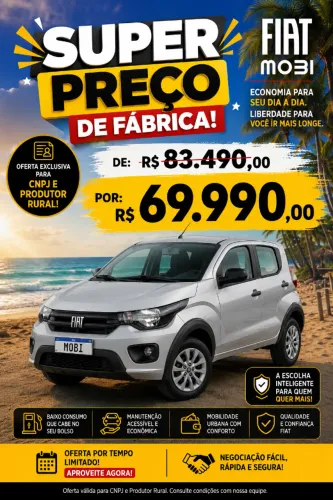 Fiat Mobi Like 1.0 Fire Flex 5P. 2026