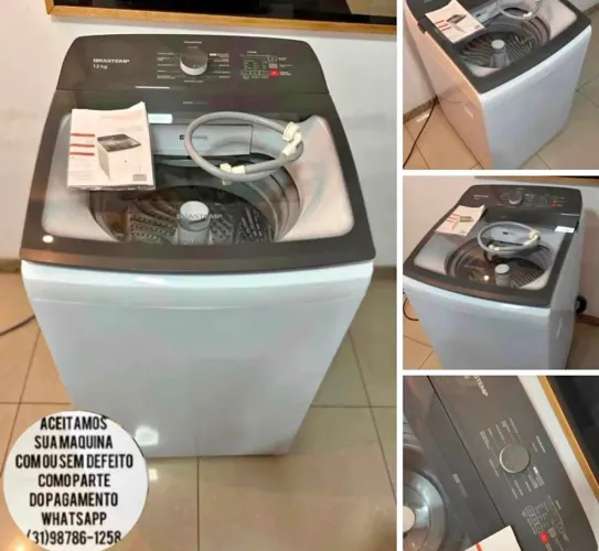 Máquina de Lavar 12kg COM GARANTIA Entregamos