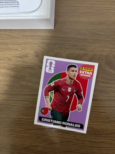 Figurinha Copa do Mundo 2026 - Cristiano Ronaldo/ Legend Roxo