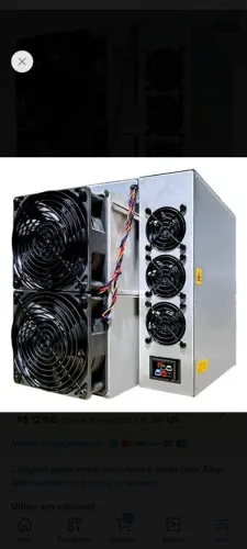 Mineradora Antiminer T21 Bitman 190th 380v