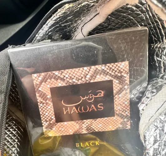 Perfume árabe Hawass black rasasi
