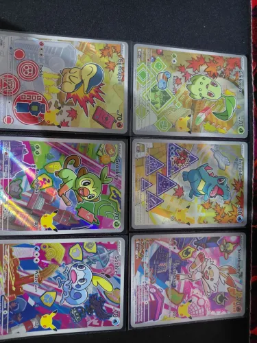 Cartas Pokémon TCG parceiros iniciais Americanas
