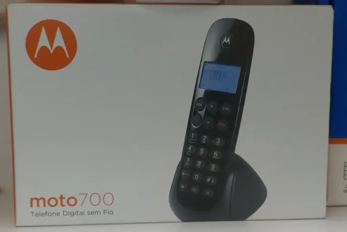 Telefone Sem Fio Motorola Moto 700 Novíssimo Impecável !!!