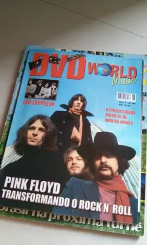 Revista Showbizz Pink Floyd antigas
