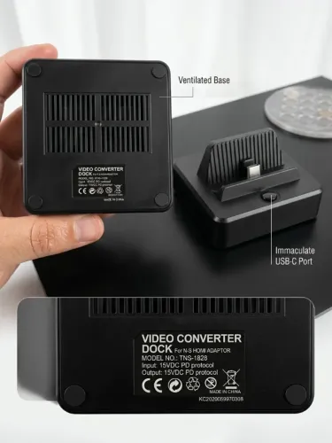 Dock Station para Nintendo Switch / Switch OLED - Adaptador HDMI e Carregador