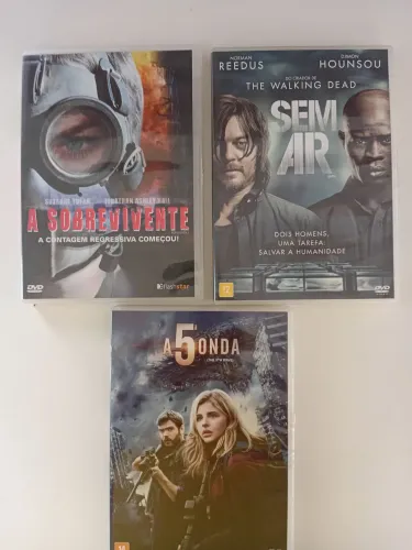 3 dvds sobre apocalipse: a sobrevivente, Sem ar, a 5° onda