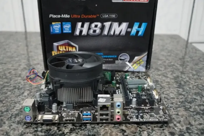 Placa Mãe Lga1150 Ddr3 Gigabyte Ga-h81m-h 