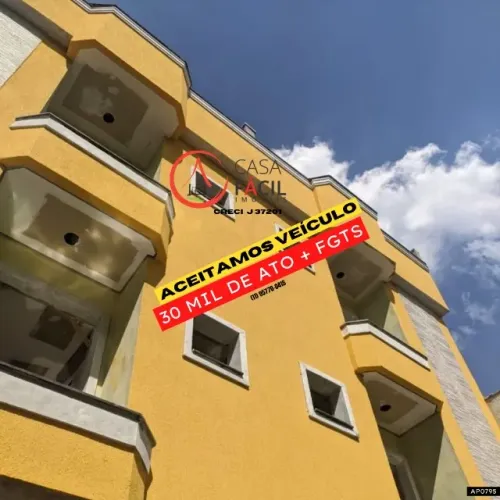 Apartamento com 2 quartos e 56m2 no ABC !! !