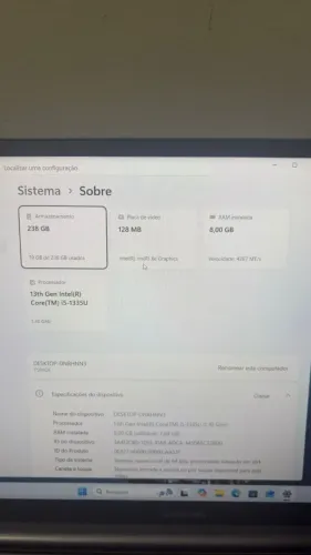 NOTEBOOK GALAXY BOOK 4 USADO - Leia o anúncio!
