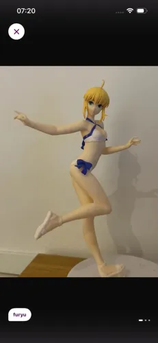 saber fate grand order fate stay night figure biquini