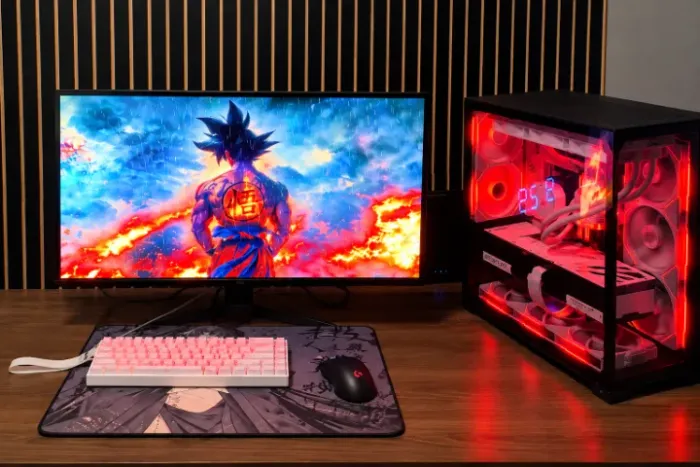  SETUP GAMER HIGH-END COMPLETO  RTX 5080 + RYZEN 7 9800X3D + OLED 480Hz
