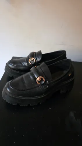 Sapato Oxford com plataforma