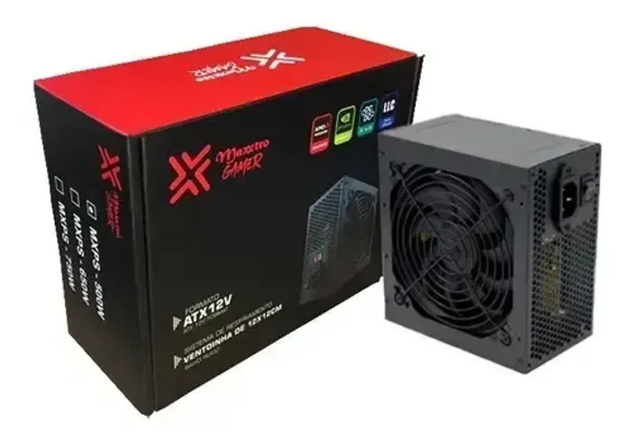 fonte gamer maxxtro 750w