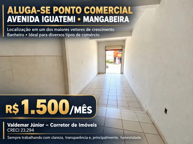 Ponto Comercial na Av. Iguatemi - Excelente Localização