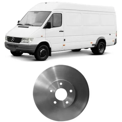 Disco Freio Sprinter 310 312 412 99 a 2000 Dianteiro Ventilado