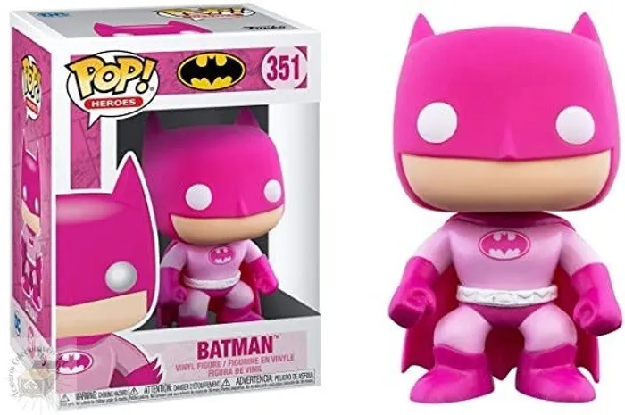 Funko Pop! Batman- Heróis-Conscientização do Câncer de Mama - # 351