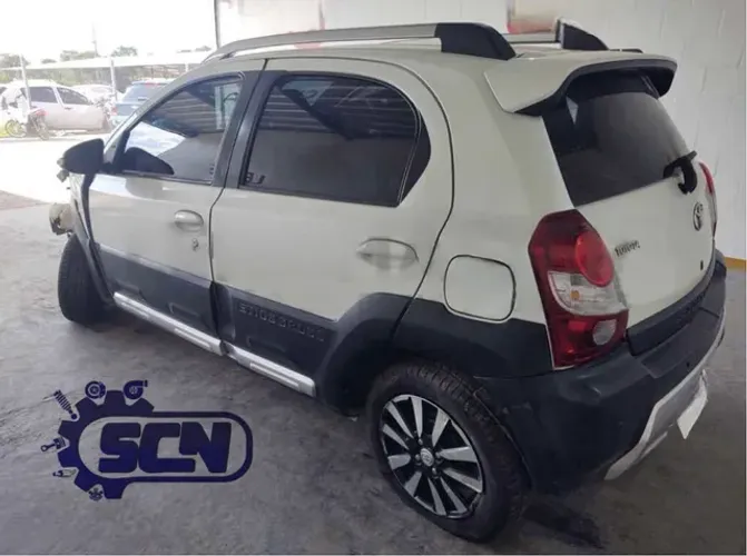 MOTOR E CAIXA SUCATA TOYOTA/ETIOS HB CROSS AUTOMATICO 2017/18