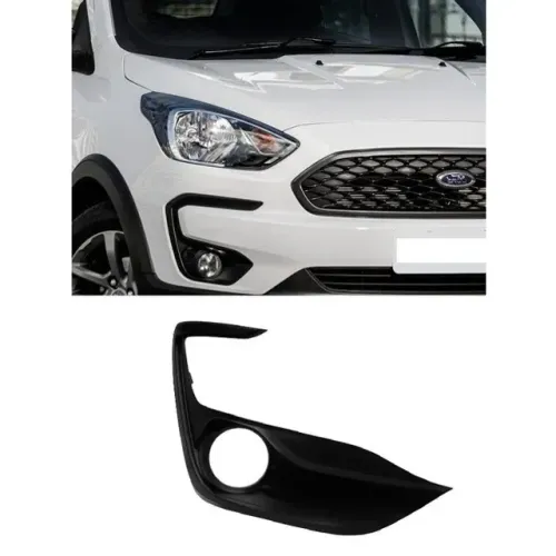 Moldura Grade Farol de Neblina Ford Ka 2019 à 2021 - C/ Furo - Original