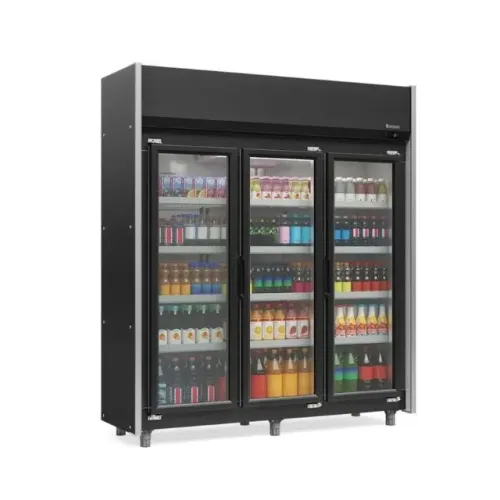 Refrigerador Vertical Auto Serviço 3 Portas