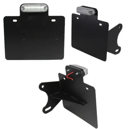 Suporte Placa Lateral Para Hd Fat Bob A Partir Modelo 2018